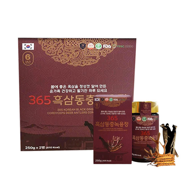 Cao Hắc Sâm Nhung Hươu Đông Trùng 365