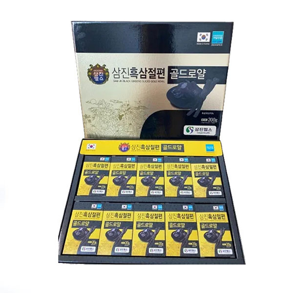 Hắc Sâm Lát SamJin 200g Hàn Quốc