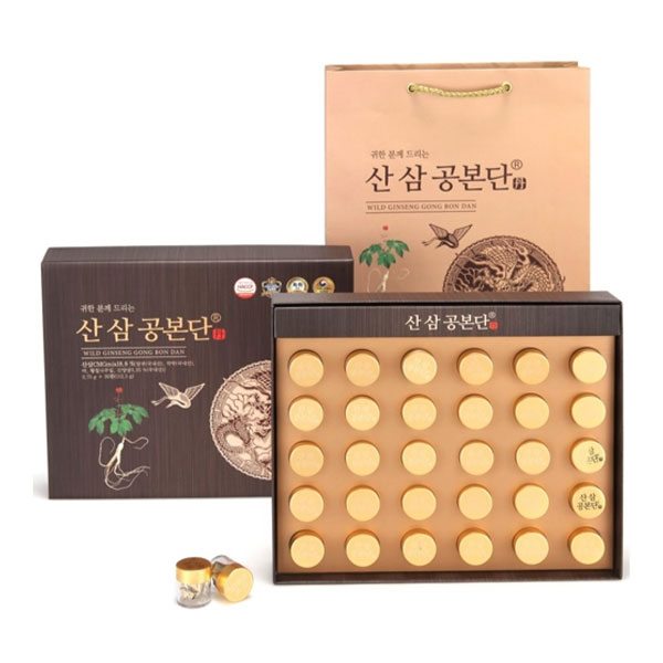 Hoạt Huyết Bổ Não Sâm Núi GYEONGJU Hoàn Quốc