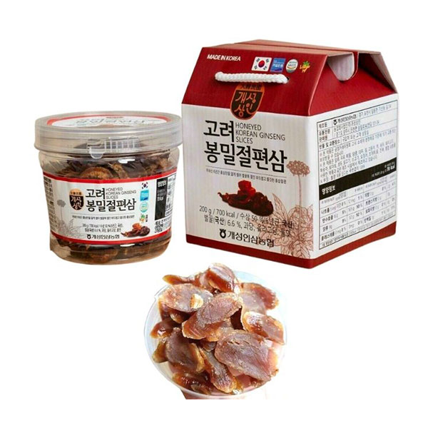 Hồng Sâm Lát Tẩm Mật Ong