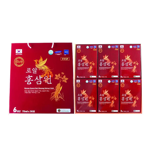 Nước Hồng Sâm Hoàng Gia Phiên Bản Gold