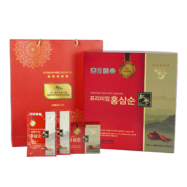 Nước Hồng Sâm Không Đường Daesan Hàn Quốc