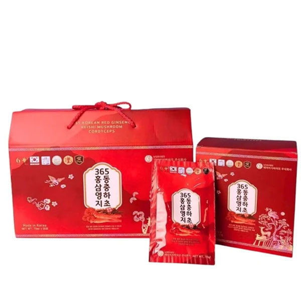 Nước Hồng Sâm Linh Chi Đông Trùng Hạ Thảo