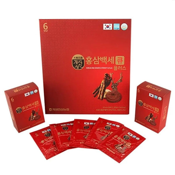 Nước Hồng Sâm Nhung Hươu Linh chi Q Plus Hàn Quốc