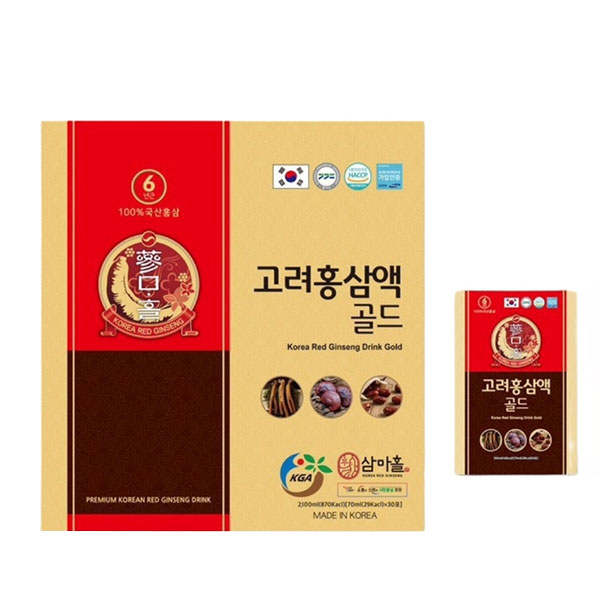 Nước Uống Hồng Sâm KGA Cao Cấp Hàn Quốc Korean Red Ginseng Drink Gold