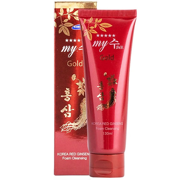 Sữa Rửa Mặt Hồng Sâm My Gold