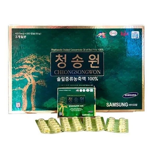 Tinh Dầu Thông Đỏ CheongSongWon Hàn Quốc
