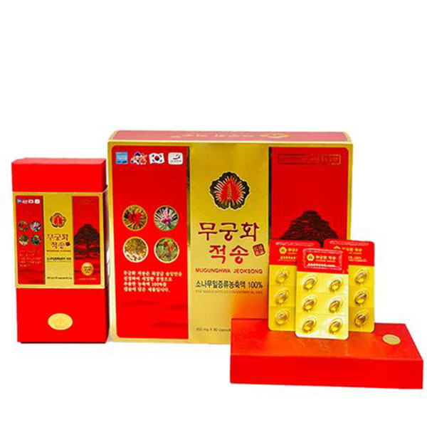 Tinh Dầu Thông Đỏ Chính Phủ Hàn Quốc Mugunghwa Jeoksong