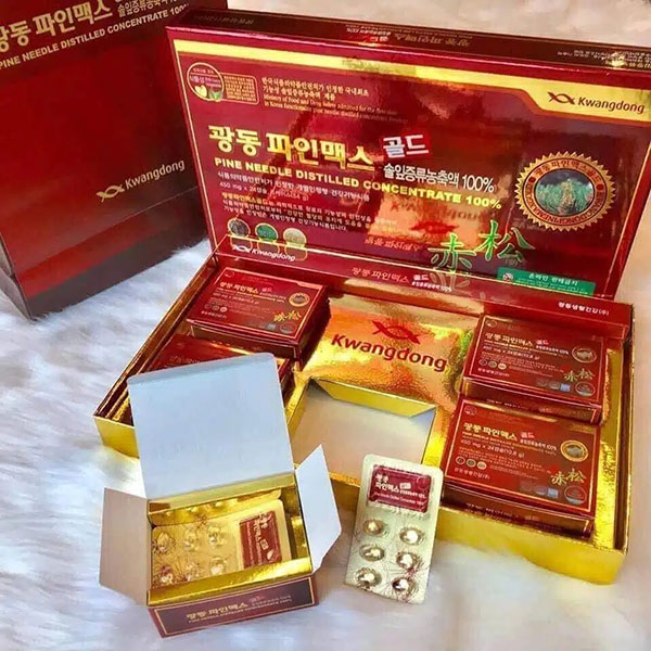 Viên Tinh Dầu Thông Đỏ Kwangdong
